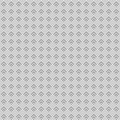 Seamless japanese mountains pattern. Repeated chevrons, diamonds, angle brackets background. Squama ornament. Scales image. Ancient window tracery motif. Digital paper for textile print. Vector art