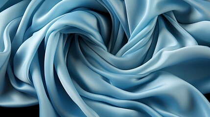 Blue Silk Satin Luxury Fabric Texture, Background Image, Desktop Wallpaper Backgrounds, HD