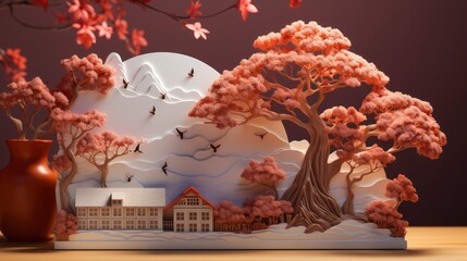 Fototapeta premium 14Th February On Calendar Date Red, Background Image, Desktop Wallpaper Backgrounds, HD