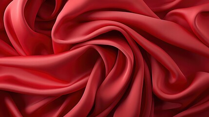 Fototapeta premium Background Texture Red Silk Fabric Painted, Background Image, Desktop Wallpaper Backgrounds, HD