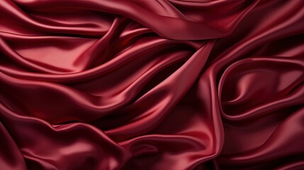 Fototapeta premium Background Texture Red Silk Fabric Painted, Background Image, Desktop Wallpaper Backgrounds, HD