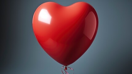 Balloon Red Love Motif, Background Image, Desktop Wallpaper Backgrounds, HD
