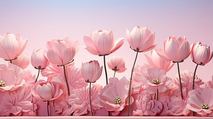 Beautiful Pink Purple Tulips Greeting Card, Background Image, Desktop Wallpaper Backgrounds, HD