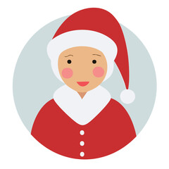 christmas santa claus, mom santa clous