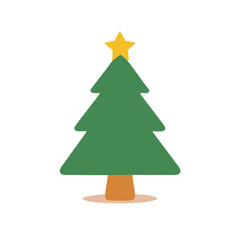 green christmas tree