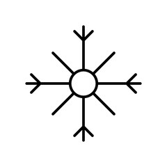 Obraz premium ice line icon