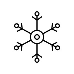 Fototapeta premium ice line icon