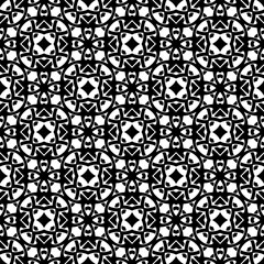 Black pattern. Seamless texture for fashion, textile design,  on wall paper, wrapping paper, fabrics and home decor. Simple repeat pattern.Abstract design.