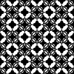 Fototapeta na wymiar Black pattern. Seamless texture for fashion, textile design, on wall paper, wrapping paper, fabrics and home decor. Simple repeat pattern.Abstract design.