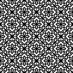 Black pattern. Seamless texture for fashion, textile design,  on wall paper, wrapping paper, fabrics and home decor. Simple repeat pattern.Abstract design.