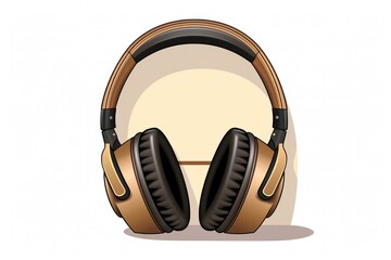 Fototapeta na wymiar Headphones Case icon on white background