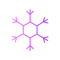 Fototapeta premium star gradient icon