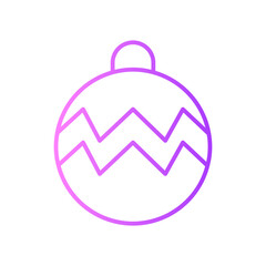 zigzag gradient icon