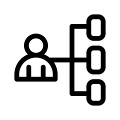 network line icon