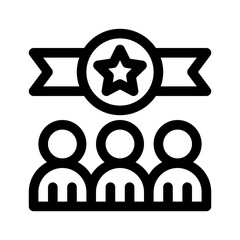 rating line icon