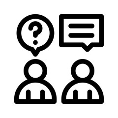 talking line icon