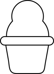 ice cream cone icon