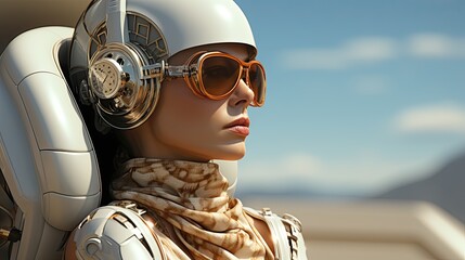 Beautiful Woman From Future, Generative Ai