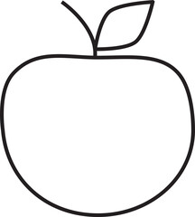 apple icon, apple fruit