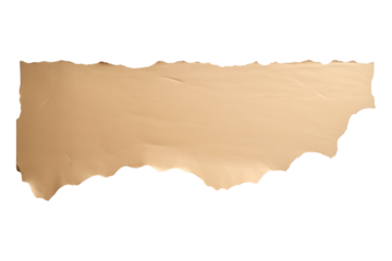 old paper half Torn isolated on transparent background Remove png, Clipping Path, pen tool