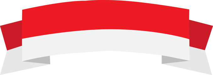 indonesian flag ribbon