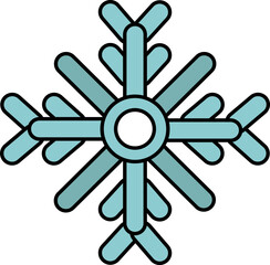 Obraz premium snowflake