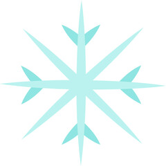 Obraz premium Snowflake icon