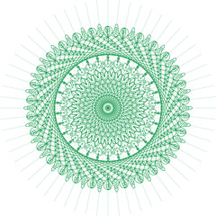 background with mandala circles