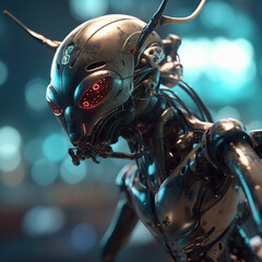 Fototapeta premium インセクト・アンドロイド