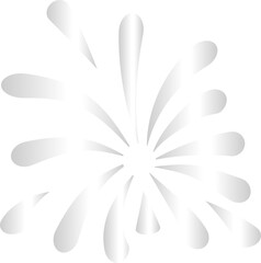 firework flash icon decoration