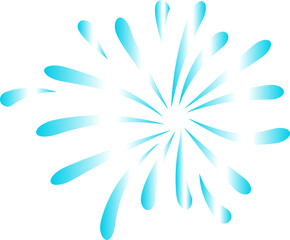 firework flash icon decoration