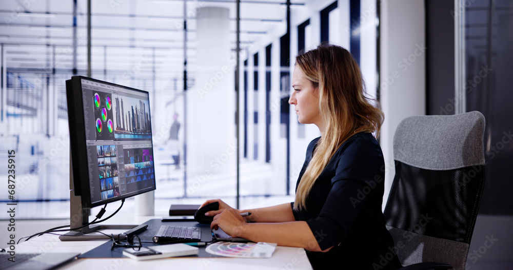 Aufkleber video editor computer software