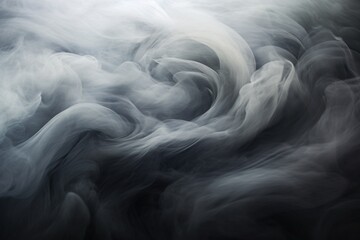 Swirling wisps of smoky gradients converging in an enigmatic whirlpool, exuding an aura of mystery.