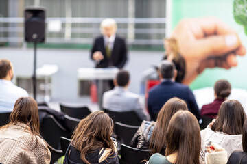 Educational conference, academic seminar, conference, presentation or professional training