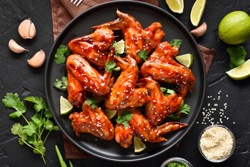 Baked chicken wings