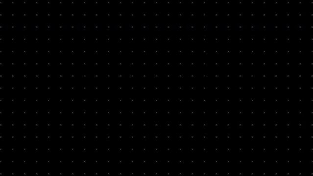 Black and white modern abstract animated simple pattern minimal background 4k