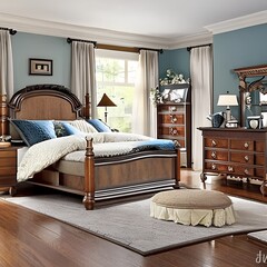 interior of a bedroom