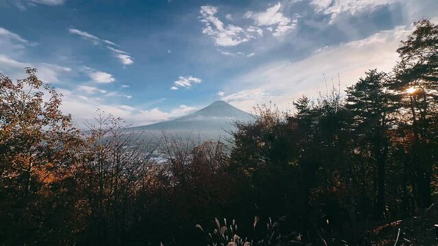 sunrise in the mountains,mt fuji, japan, mountain, travel, mt fuji japan mountain, snow, fall time, mt fuji in japan, walking, woman, park, nature, walk, people, winter, road, path, tree, autumn, fore