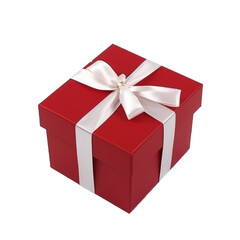 Obraz premium red gift box