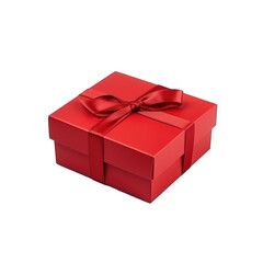 Obraz premium red gift box