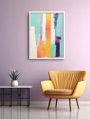 Emotion Evocation: Color Field Wall Art - Minimalist and Impactful Expanse of Solid Colors