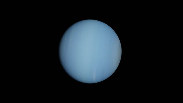 Rotating solar system bodies: Uranus
Made using the best available Voyager 2 data. Elements of this clip furnished by NASA.
