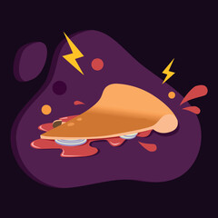 An illustration of trouble. Image of failure