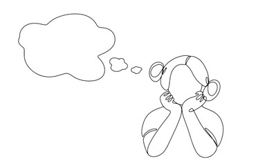 Girl. Dream. One line