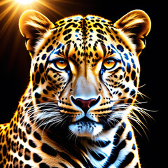 Radiant Sunshine  Beautiful Dream Leopard