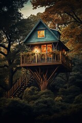 Fantastic house on the tree