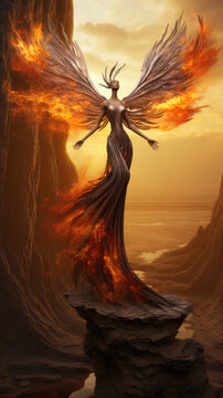 Flames of Renewal: The Arisen Beauty, Generative AI