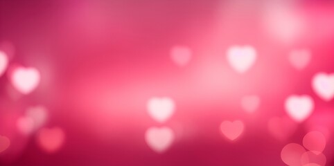 Valentine day themed background. AI generated illustration