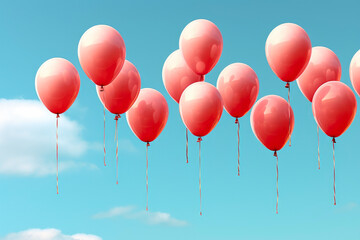 Up, Up, and Away: Kaleidoscope of Floating Balloons
