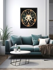 Personalize Your Space with Zodiac-Themed Wall Art